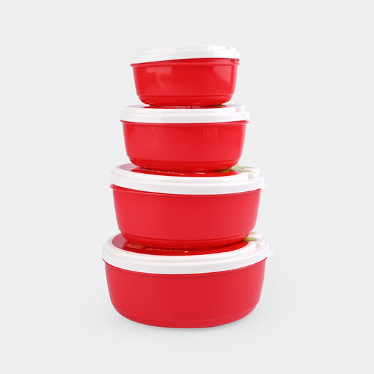 Plastic Lunch Boxes 3 in 1