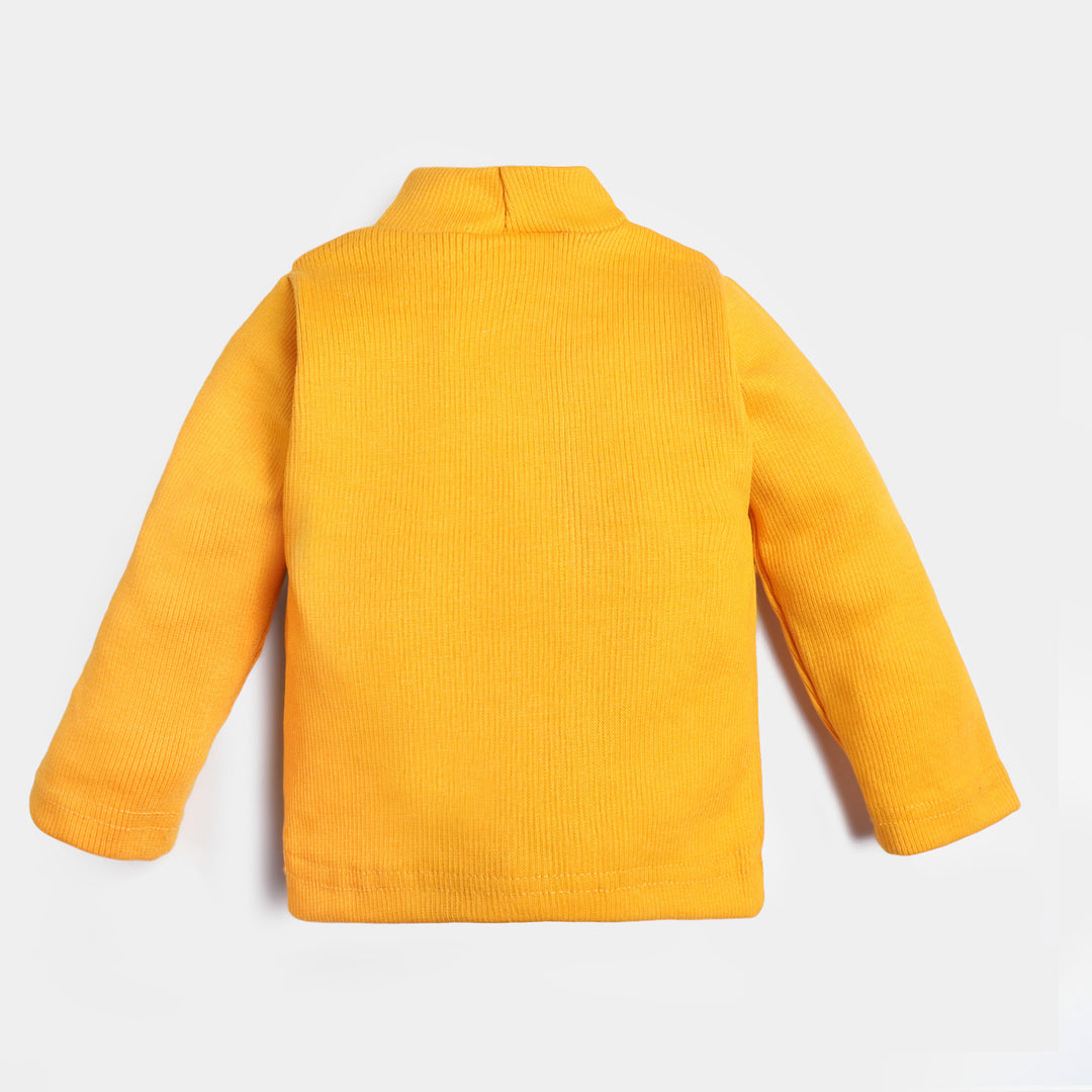 Infant Unisex Turtle Neck-Citrus