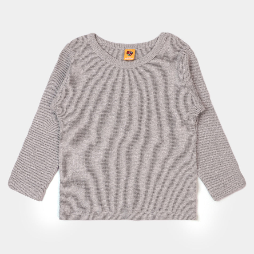 Kids Unisex Thermal Inner Suit-H-Grey