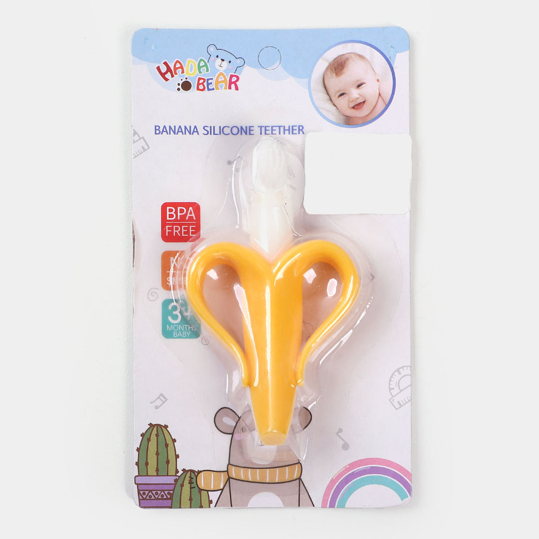 Baby Banana Brush Teether 3M+