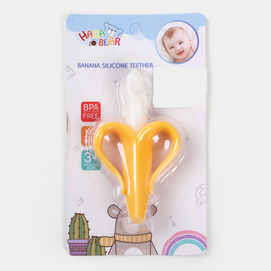 Baby Banana Brush Teether 3M+