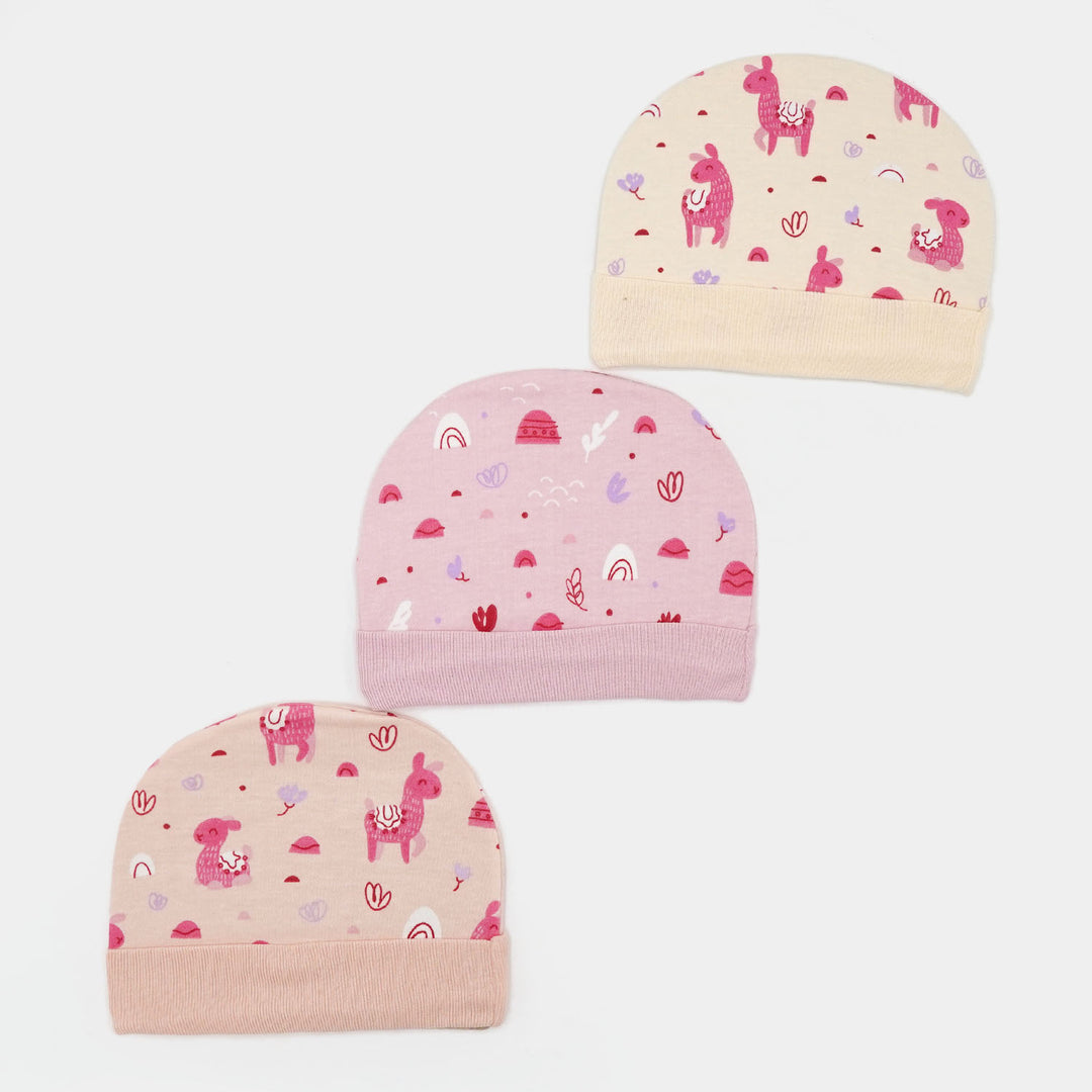 Baby Caps Set - Pack of 3