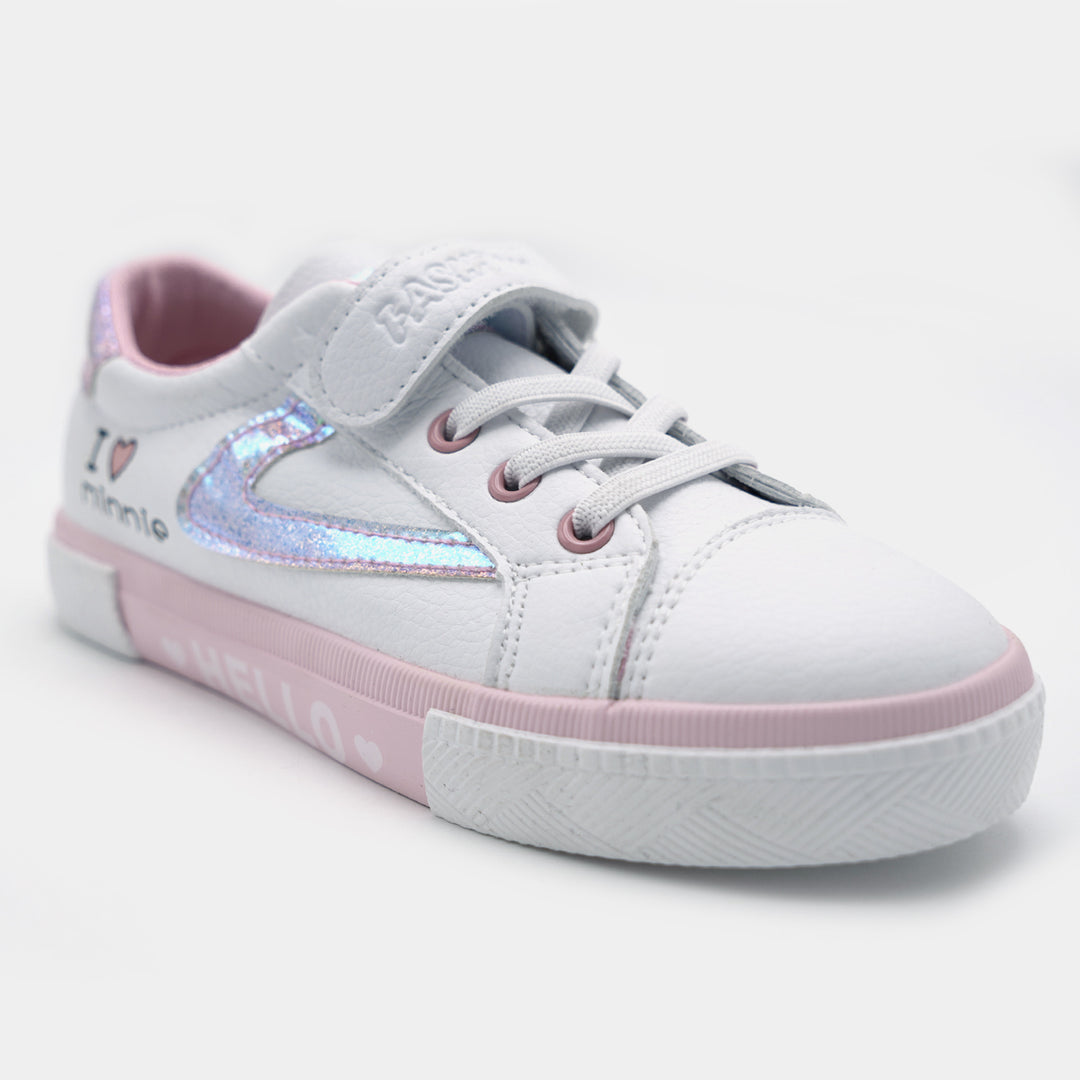 Girls Sneakers 5801-White