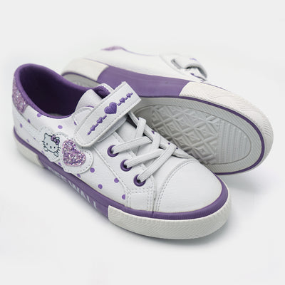 Girls Sneakers 5667-White/Purple