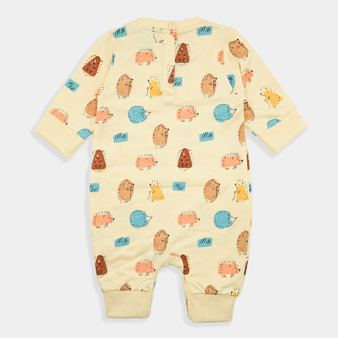 Infant Boys Knitted Romper Animals-Papyrus