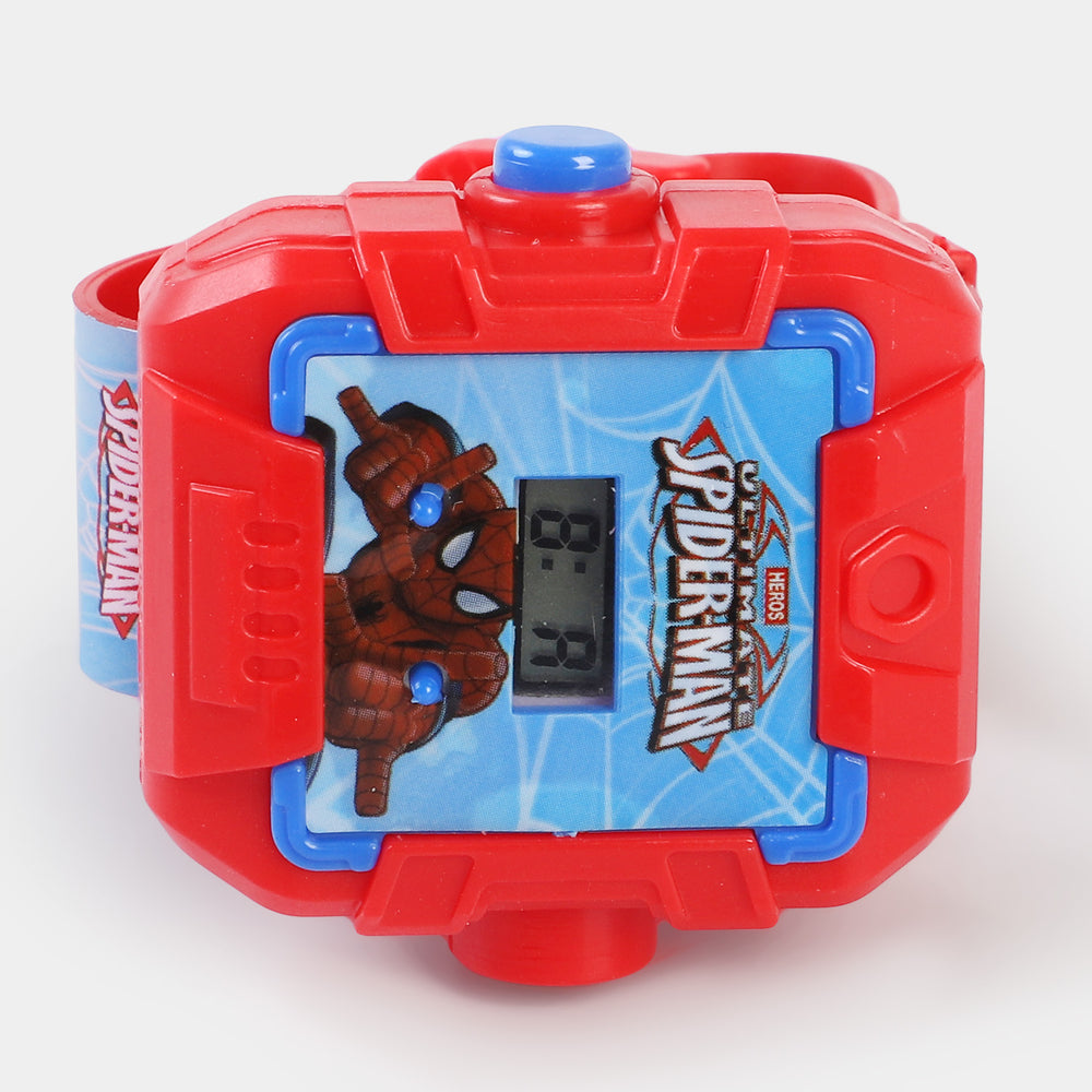 Character Projector Wrist Watch For Kids