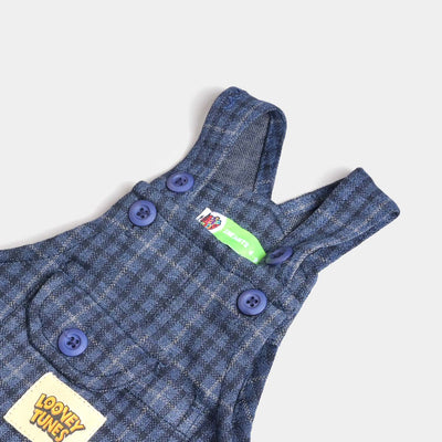 Infant Boys Over All Character Dungaree -Blue