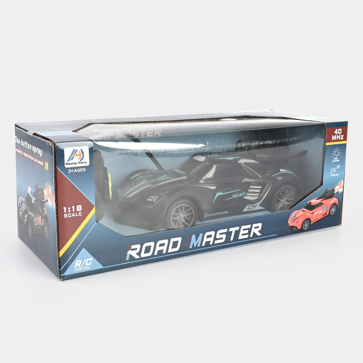 Road Master Remote Control Smoke Car For Kids