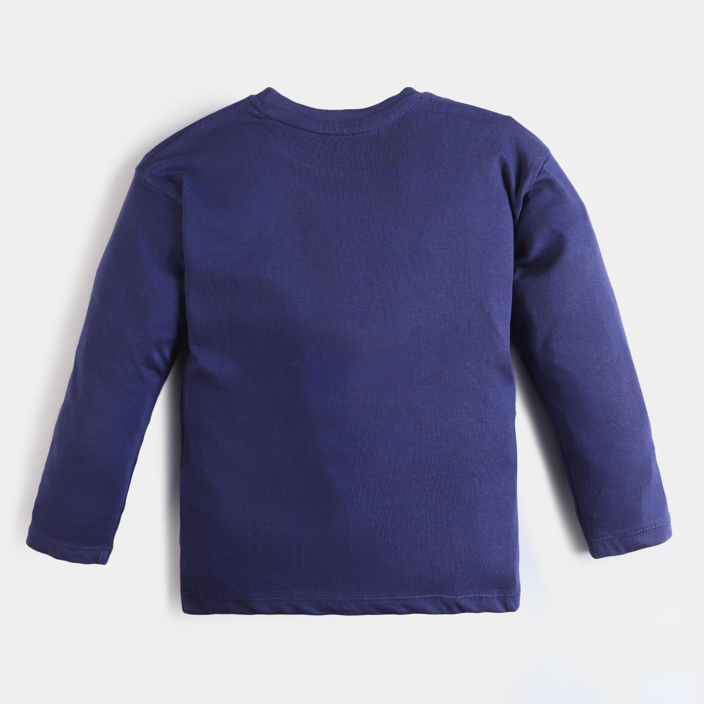 Boys Cotton T-Shirt F/S Character -Navy Blue