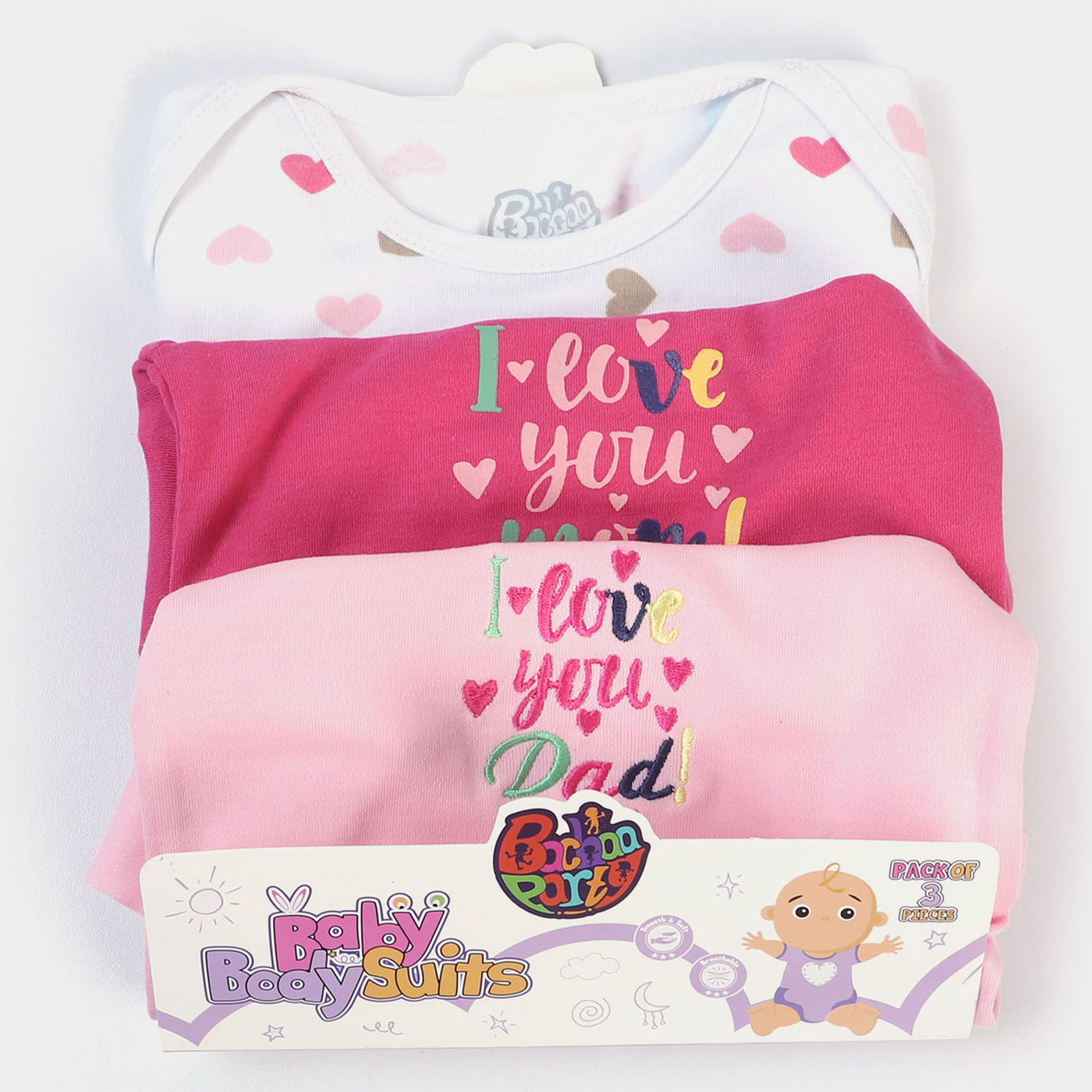 Infant Body Suit | Pack Of 3