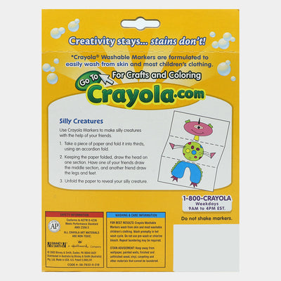 Crayola Washable Marker | 8 Pcs