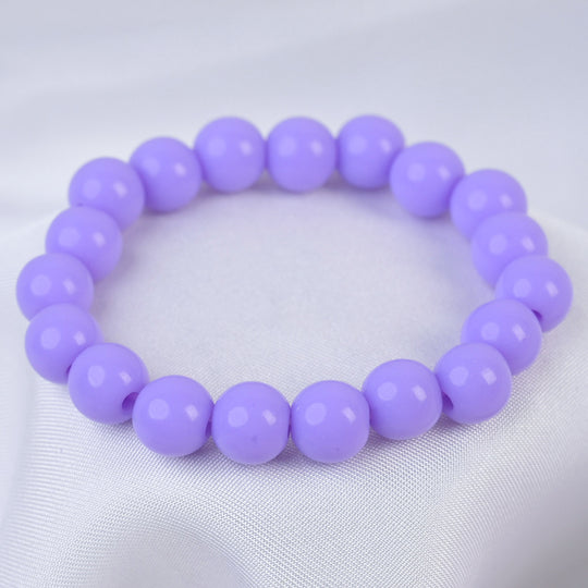 Elegant Beaded Necklace/Mala & Bracelet For Girls