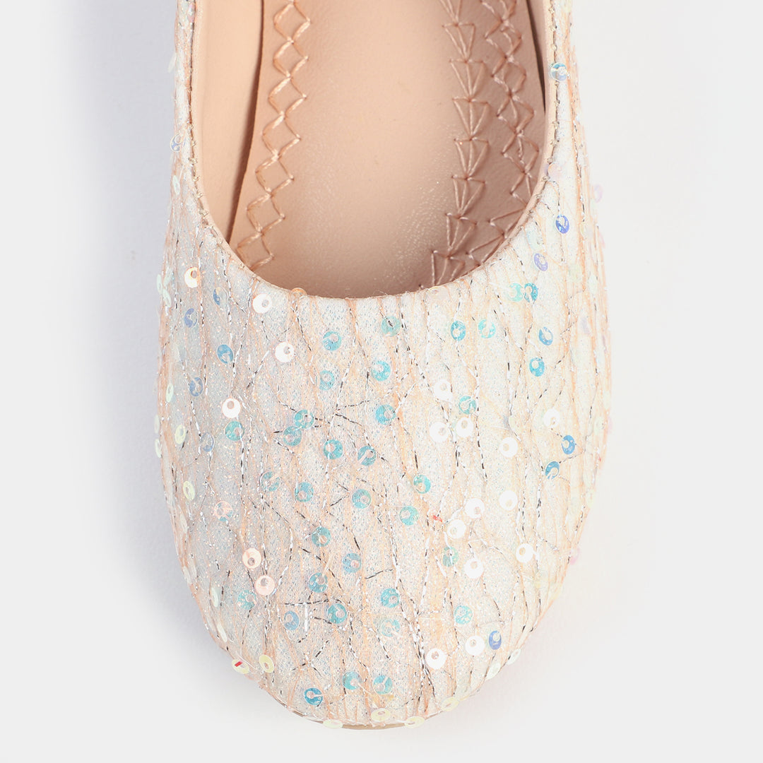 Girls Pumps 1260-Fawn