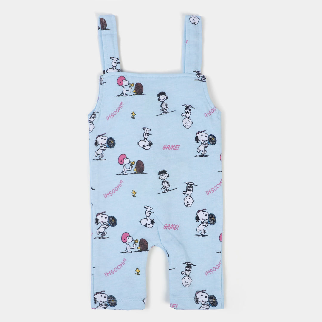 INFANT BOYS OVER ALL CHARACTER DUNGAREE -Light Blue