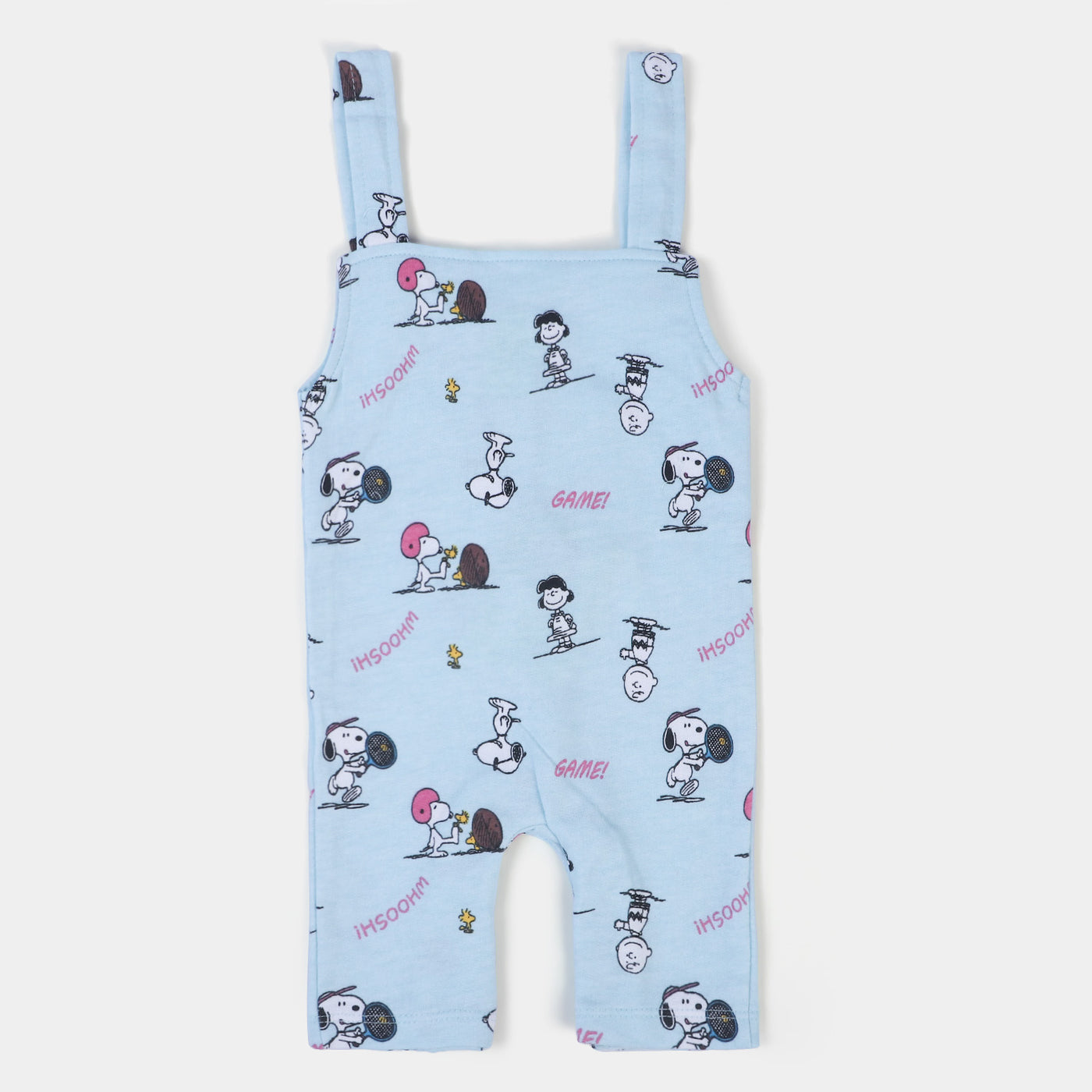 INFANT BOYS OVER ALL CHARACTER DUNGAREE -Light Blue