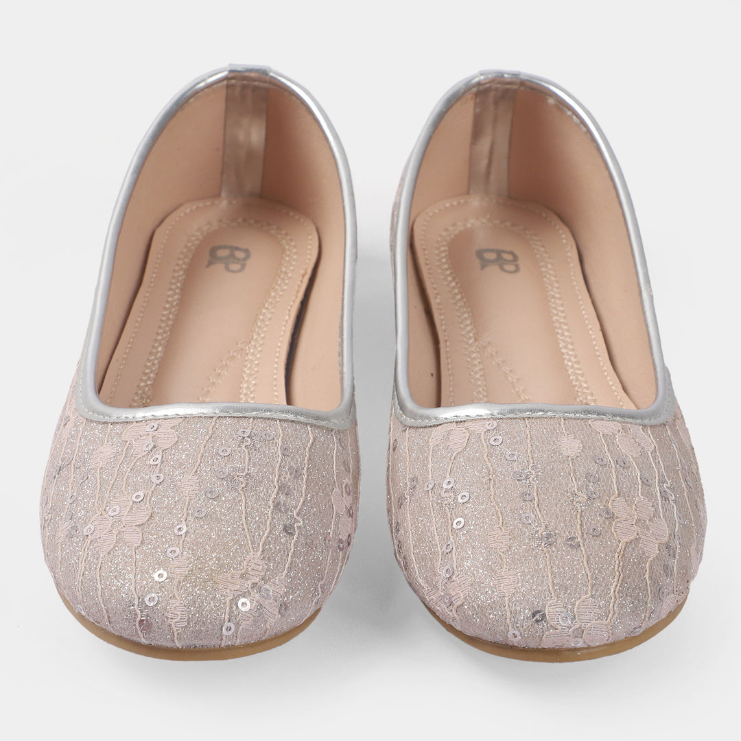 Girls Pumps 203-48-L Grey
