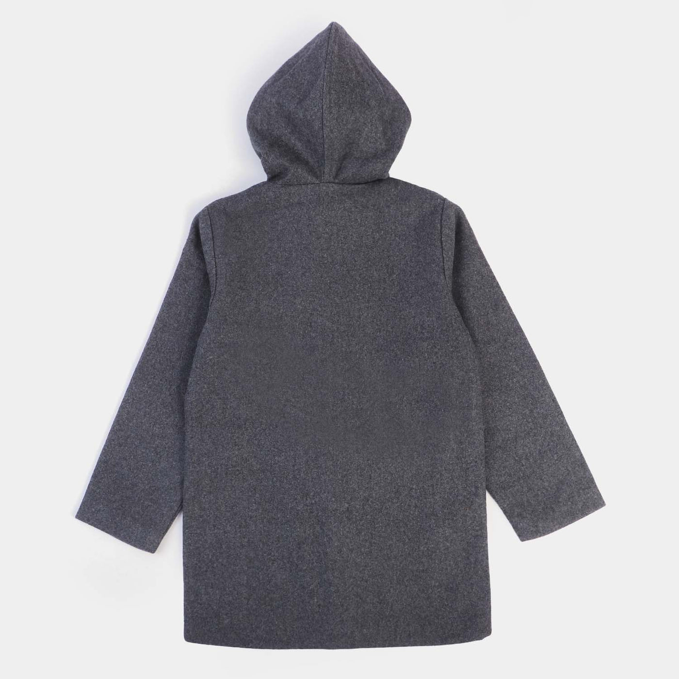 Boys Wool Trench Coat -Grey
