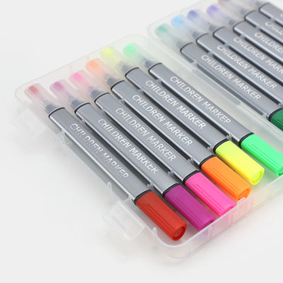 12 Pcs Double Side Art Marker Colours