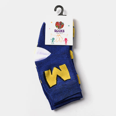 Infant Boys Socks Pack of 2 -B.P.Y.R.P