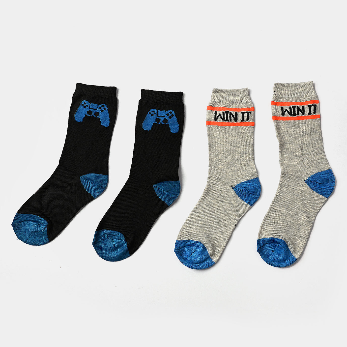 Boys Socks Pack of 2 Win It