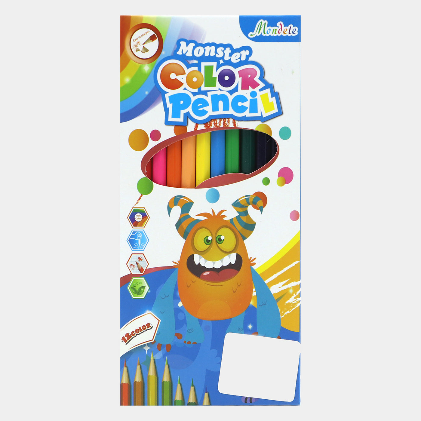 Color Pencil Mondete | 12 Color