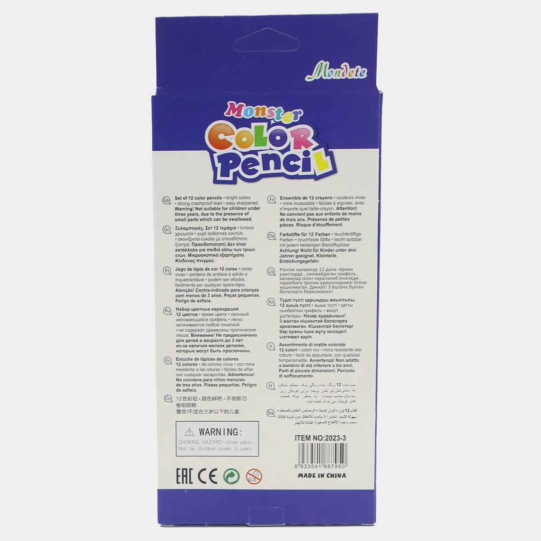 Color Pencil Mondete | 12 Color
