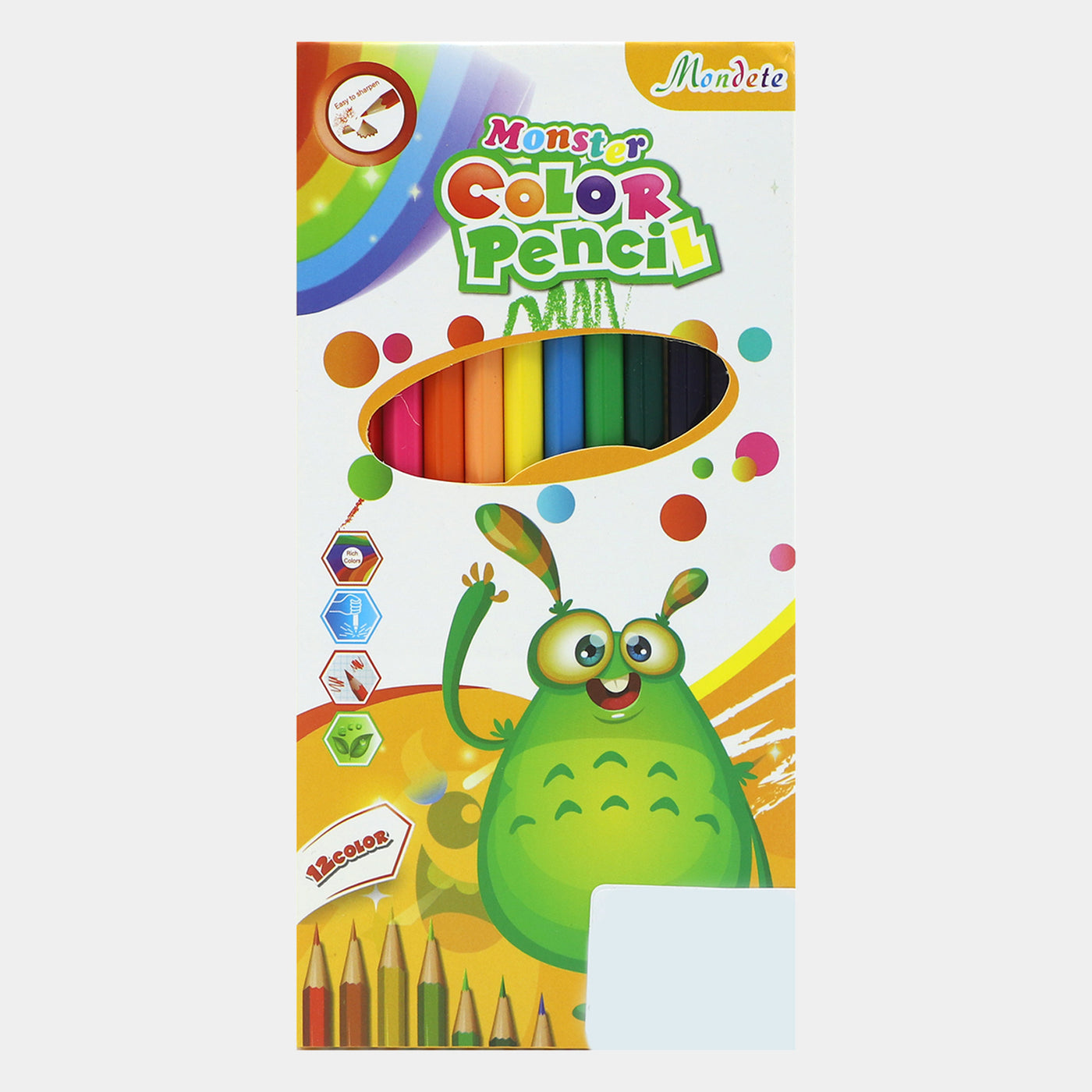 Color Pencil Mondete | 12 Color