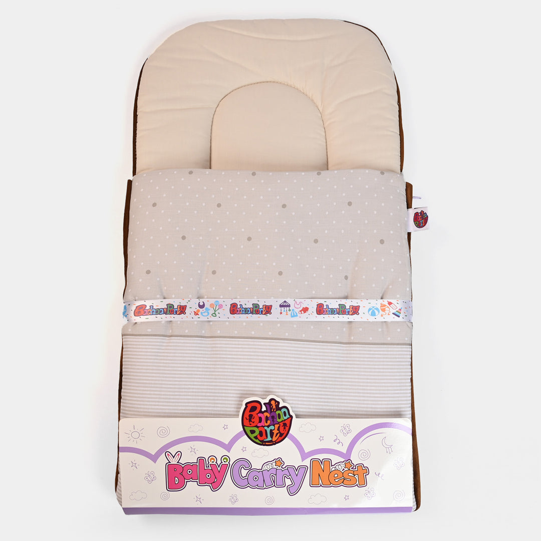 Infant Carry Nest Cotton Printed