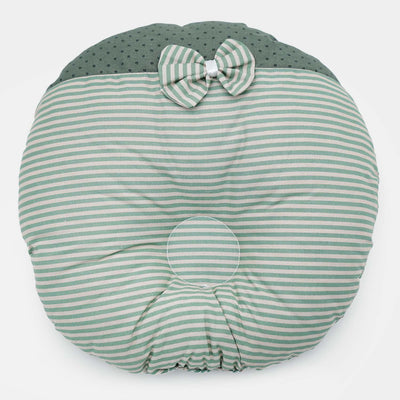 Baby Bow Round Head Pillow