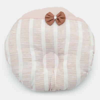 Baby Bow Round Head Pillow