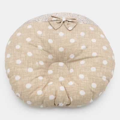 Baby Bow Round Head Pillow