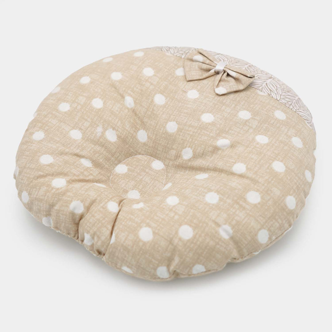 Baby Bow Round Head Pillow