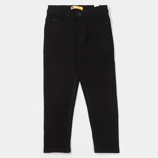 Boys Denim Pant Basic -Jet Black