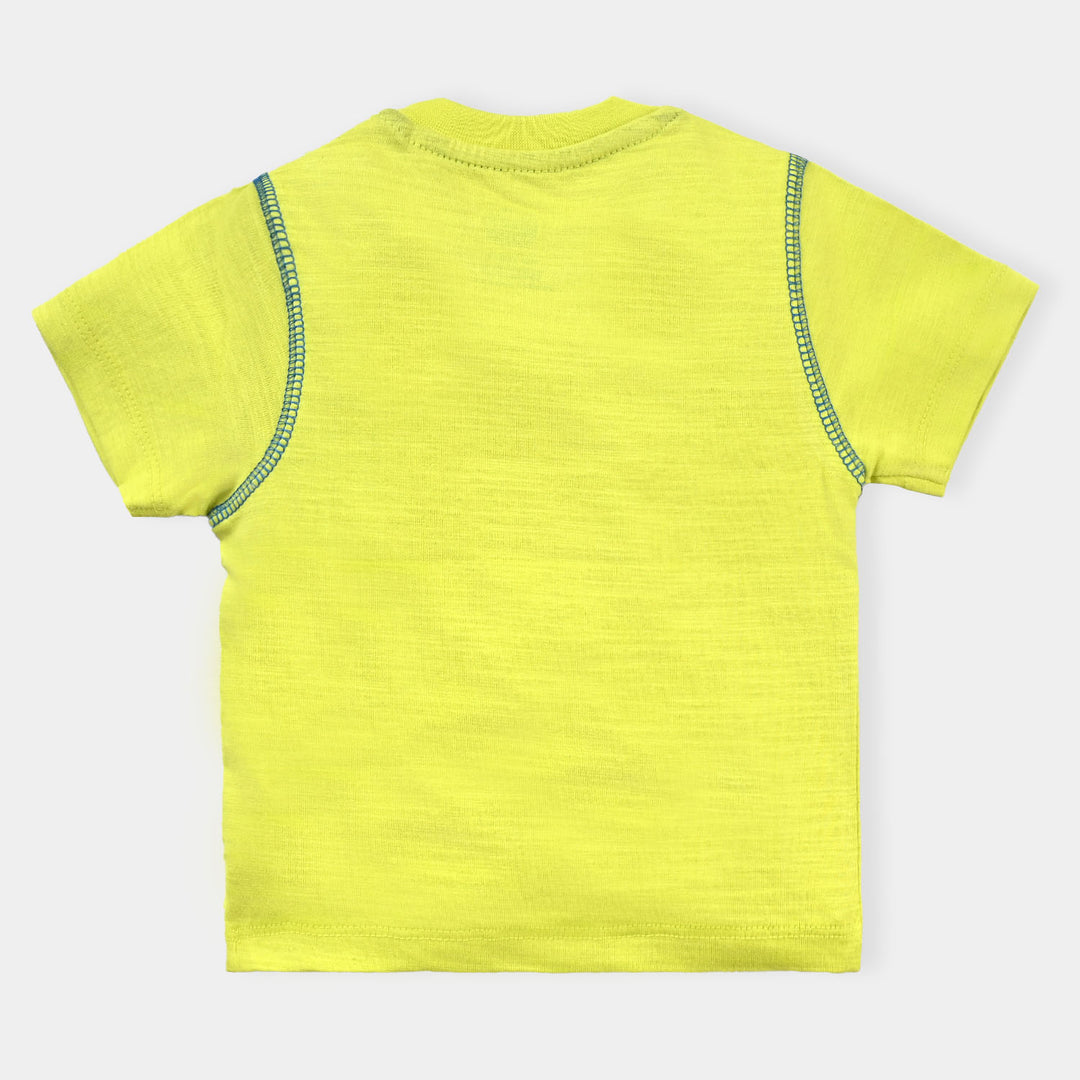 Infant Boys Cotton Jersey T-Shirt Character | Limeade