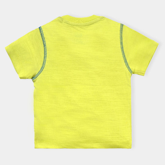 Infant Boys Cotton Jersey T-Shirt Character | Limeade