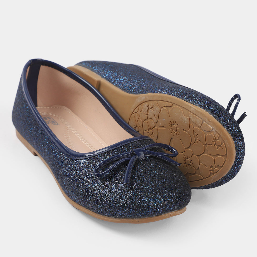 Girls Pumps PP 80-20-Blue