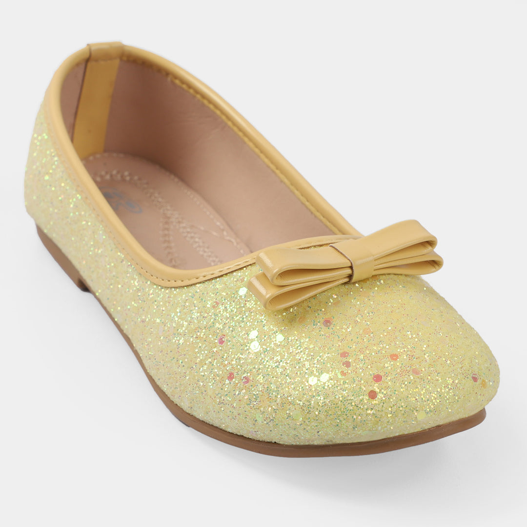 Girls Pumps PP 80-21-Yellow