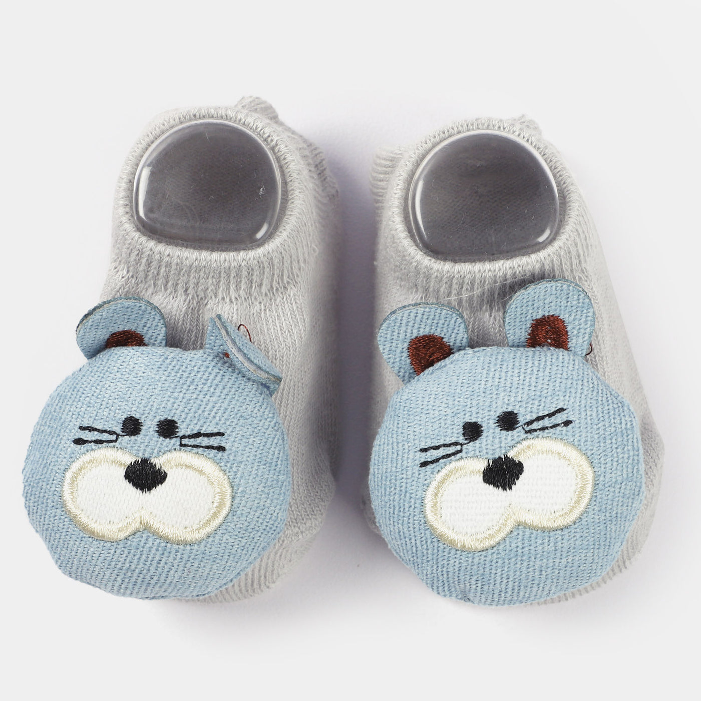 Infant Cap With Pair Socks Set | 3M+