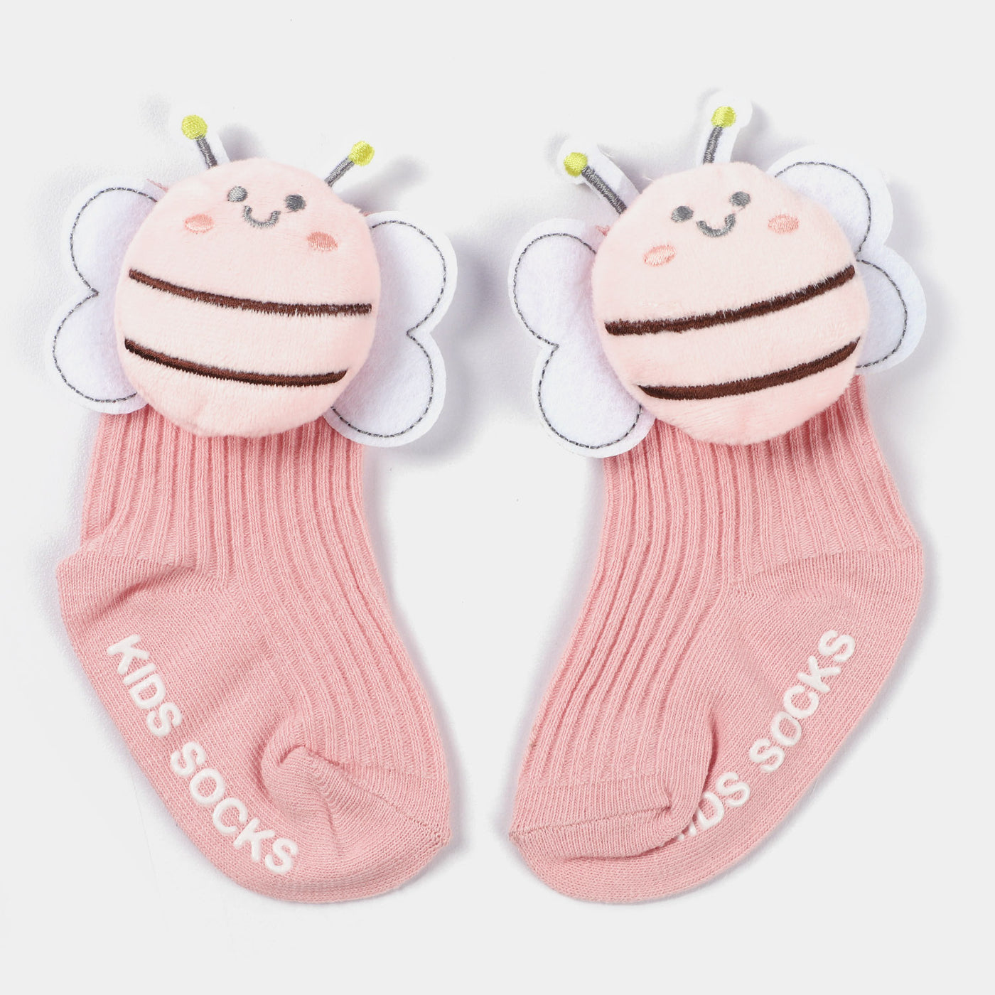 Infant Cap With Pair Socks Set | 3M+