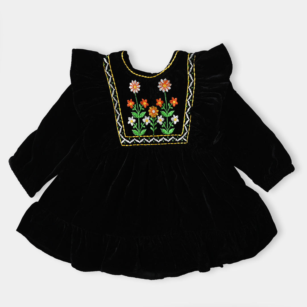 Infant Girls Velvet Dress -BLACK Price in Pakistan | Bachata Party Bachaa Party Infant Girls Velvet Dress -BLACK Price in Pakistan | Bachata Party Bachaa Party