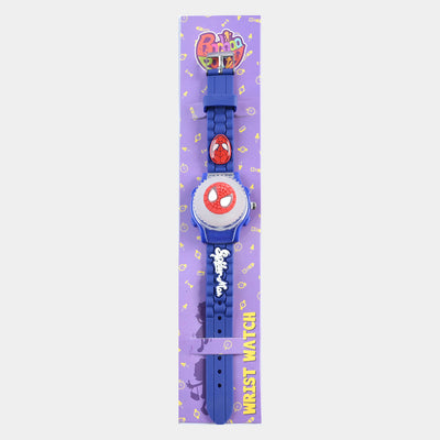 Kids Quartz Watch Multi-Light Spinner