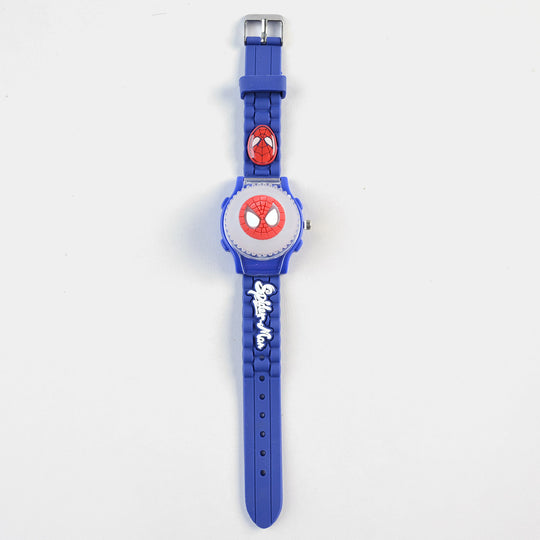 Kids Quartz Watch Multi-Light Spinner