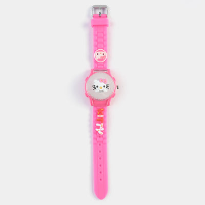 Kids Quartz Watch Multi-Light Spinner