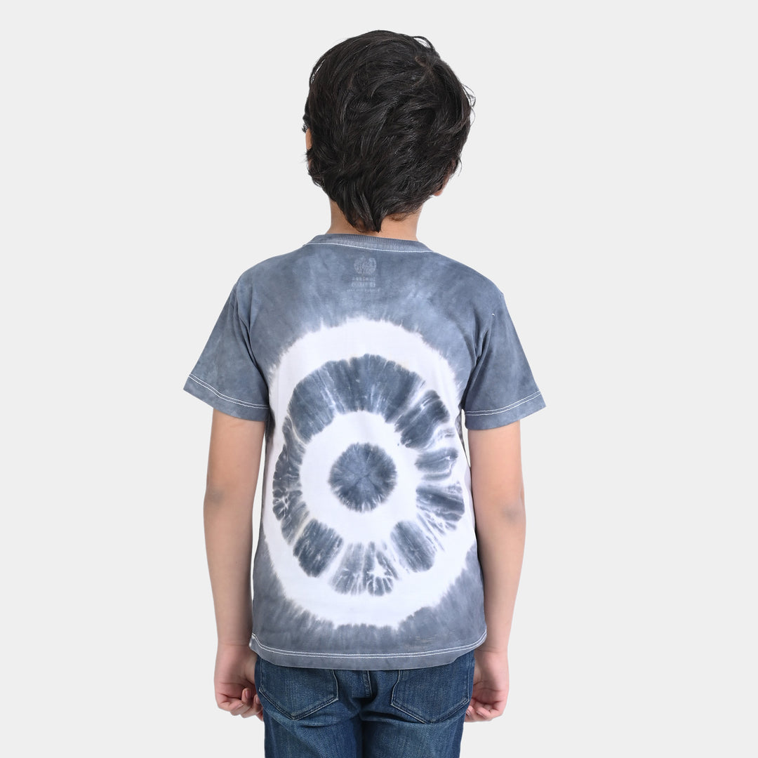 Boys Cotton Jersey T-Shirt Character-Light Grey