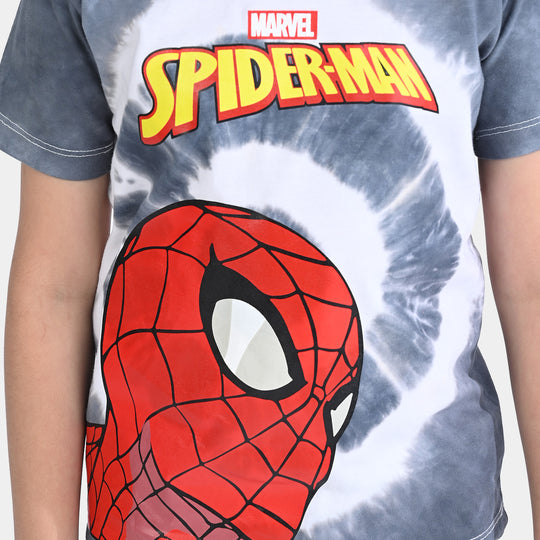 Boys Cotton Jersey T-Shirt Character-Light Grey