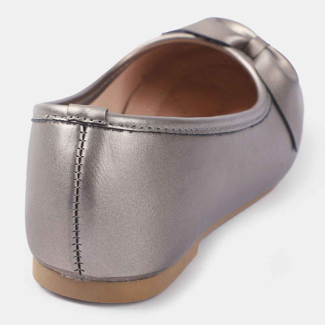 Girls Pumps 203-59-Gray