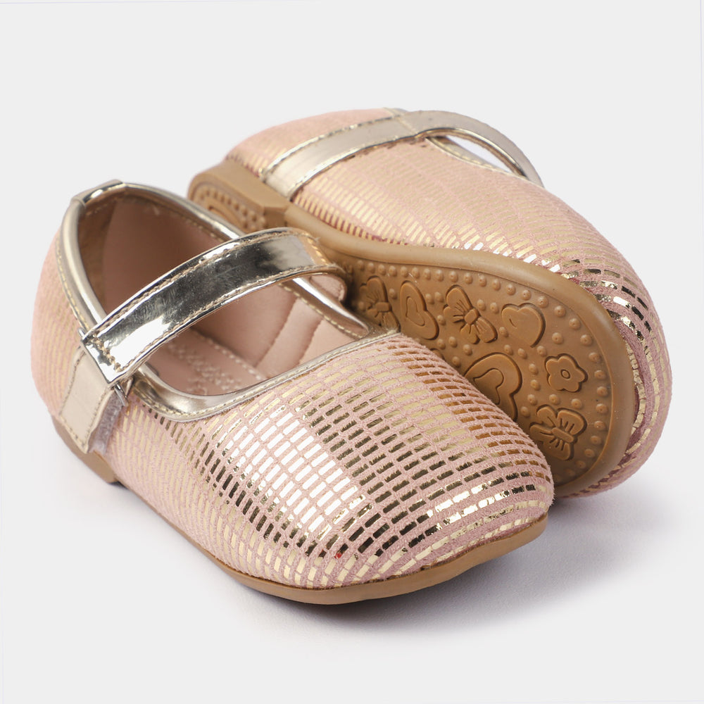 Girls Pumps SA-15-Champagne