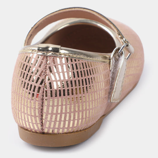 Girls Pumps SA-15-Champagne