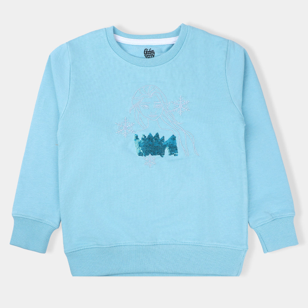 Girls Cotton Terry Sweatshirt Character-T. Breeze