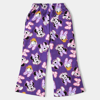 Girls Fleece Jersey Pajamas Character-Lavender
